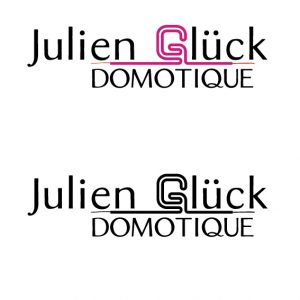 Création du logo Julien Glück Domotique