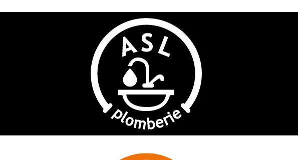 Création de logo ASL plomberie