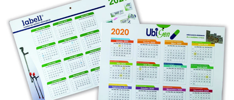 Création de calendriers